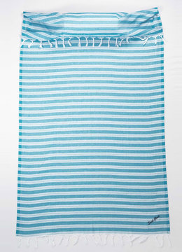 SAND CLOUD OCEAN BLUE TURKISH PILLOW TOWEL accessories beach towels