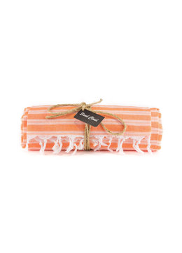 SAND CLOUD SUNSET ORANGE TURKISH PILLOW TOWEL
