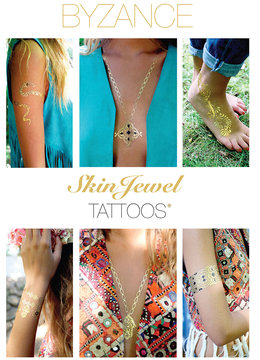 SKIN JEWEL TATTOO TATTOO SKIN JEWELS BYZANCE
