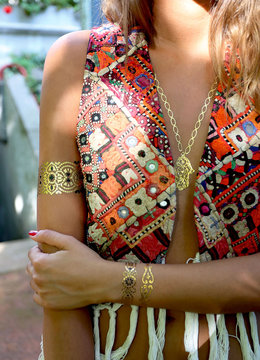 SKIN JEWEL TATTOO TATTOO SKIN JEWELS BYZANCE accessories jewelry
