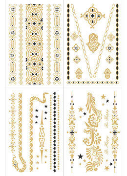 SKIN JEWEL TATTOO TATTOO SKIN JEWELS BYZANCE accessories jewelry