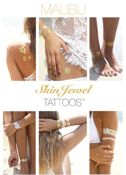 SKIN JEWEL TATTOO TATTOO SKIN JEWELS MALIBU accessories jewelry