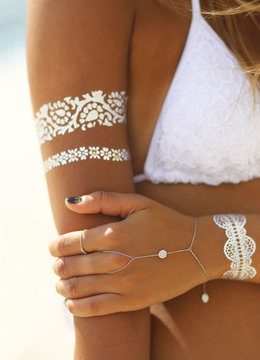 SKIN JEWEL TATTOO TATTOO SKIN JEWELS MALIBU accessories jewelry