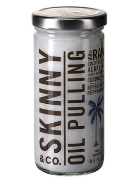 SKINNY & CO. PEPPERMINT OIL PULLING MOUTH WASH