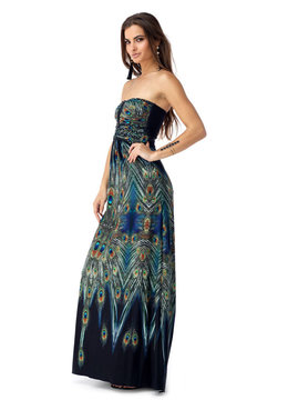 SKY COLLECTION KAHINA MAXI DRESS clothing dresses