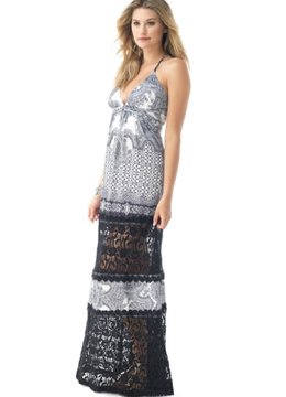 SKY COLLECTION KOKO PRINTED MAXI DRESS