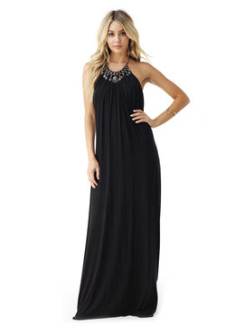 SKY COLLECTION MADLENKA HIGH NECK MAXI DRESS