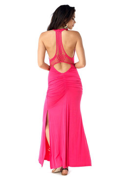 SKY COLLECTION MISSBELLA LOW BACK MAXI clothing dresses