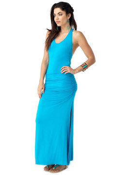 SKY COLLECTION MISSBELLA LOW BACK MAXI clothing dresses
