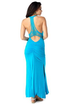 SKY COLLECTION MISSBELLA LOW BACK MAXI clothing dresses