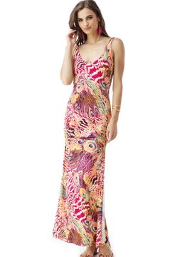 SKY COLLECTION RAMNARAYAN PRINTED MAXI DRESS