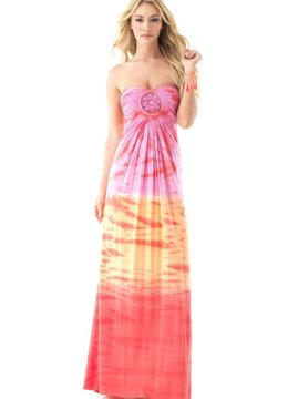 SKY COLLECTION SOLARISS TIE DYE MAXI