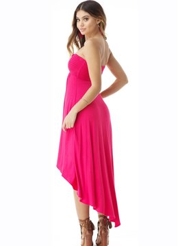 SKY COLLECTION URIAH HI LOW TUBE DRESS clothing dresses