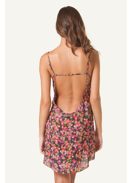 SOFIA BY VIX BELLA STRING SHORT DRESS clothing dresses