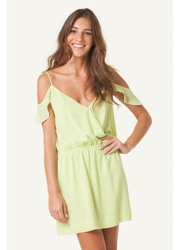 SOFIA BY VIX SOLID CANDICE SHORT DRESS