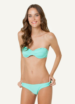 SOFIA BY VIX SOLID FRESH RIPPLE CUP swim separates