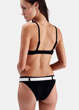 SOLID AND STRIPED RIB RACHEL BOTTOM