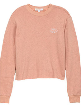 SPIRITUAL GANGSTER ALOHA VIBES CROP SWEATSHIRT