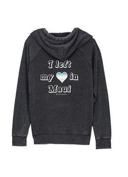 SPIRITUAL GANGSTER I LEFT MY HEART IN MAUI SWEATSHIRT