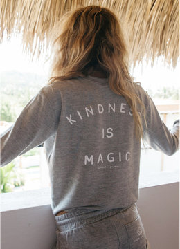 SPIRITUAL GANGSTER LOTUS CROP SWEATSHIRT