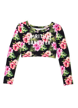 SPIRITUAL GANGSTER MAUI DAWN RASH GUARD