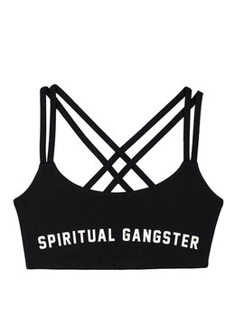 SPIRITUAL GANGSTER SG JERSEY ARCH SHINE BRA