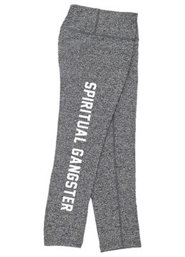 SPIRITUAL GANGSTER SG JERSEY POWER CROP LEGGING