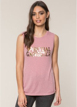 SPIRITUAL GANGSTER SG VARSITY CHARKRA TANK