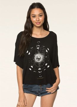 SPIRITUAL GANGSTER THE MOON PHASES VINYASA TEE