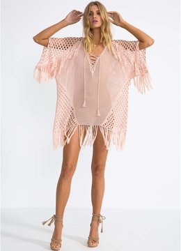 SUBOO NEW ROMANTICS FRINGE KAFTAN