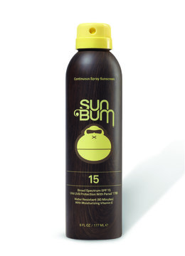 SUN BUM SUNSCREEN SPRAY SPF15 accessories beach essentials