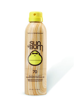 SUN BUM SPF70 CONTINUOUS SPRAY SUNSCREEN accessories beach essentials