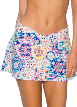 SUNSETS MAMBO SUMEMR LOVIN SWIM SKIRT