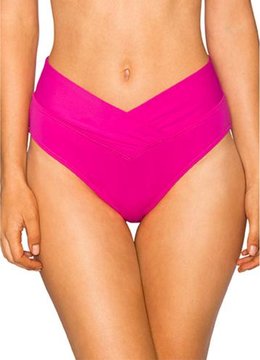 SUNSETS V-FRONT HIGH WAIST BOTTOM