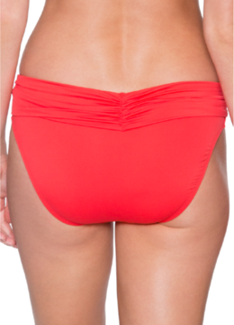 SWIM SYSTEMS CARDINAL RED ALOHA BAND BOTTOM swim separates