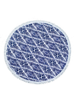 THE BEACH PEOPLE PARADIS ROUND TASSEL TOWEL