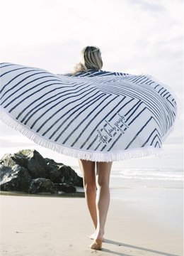THE BEACH PEOPLE THE AVALON ROUND TOWEL