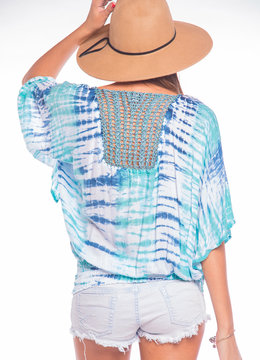 TIARE VENTURA TOP W/CROCHET clothing tops