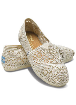 TOMS MOROCCO CROCHET CLASSICS clothing footwear