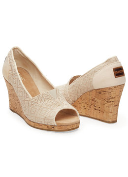 TOMS WOVEN DIAMOND CLASSIC WEDGE