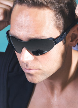 TYR SWIM SHADES MIRRORED GOGGLES accessories eyewear