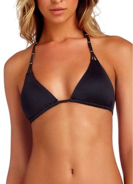 VITAMIN A AMBER BEADED TRI TOP swim separates