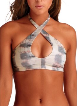 VITAMIN A CLOUDBREAK CAMILLA CROSS NECK TOP