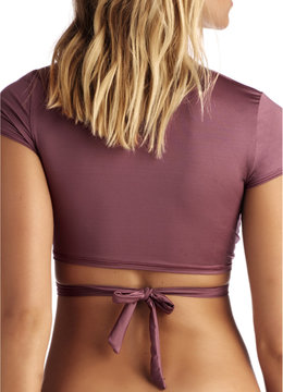 VITAMIN A ECOLUX BALLERINA WRAP TOP swim separates