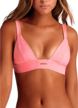 VITAMIN A SOLID NEUTRA BRALETTE TOP