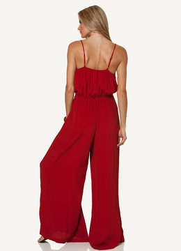 VIX SOLID KATE JUMPSUIT clothing rompers/jumpsuits