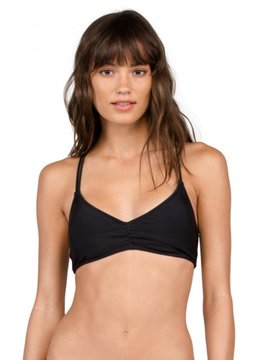 VOLCOM SIMPLY SOLID V NECK TOP