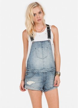 VOLCOM STONED SHORTALL clothing rompers/jumpsuits