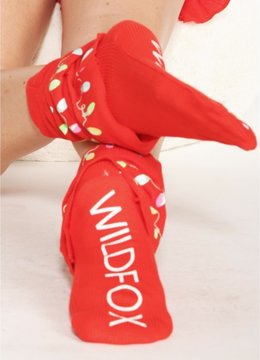 WILDFOX GLOWING LIGHTS SOCKS clothing footwear