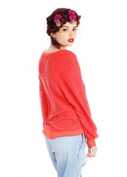 WILDFOX ITALIAN WISHLIST L/S clothing sweaters/jackets